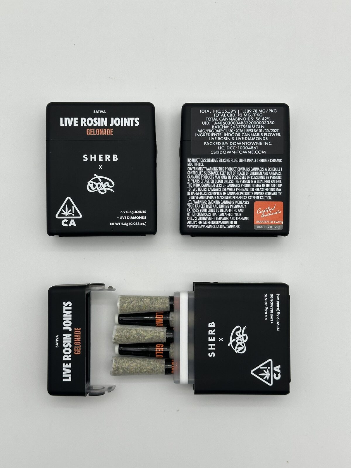 SHERBINSKIS x DOJA PREROLLS